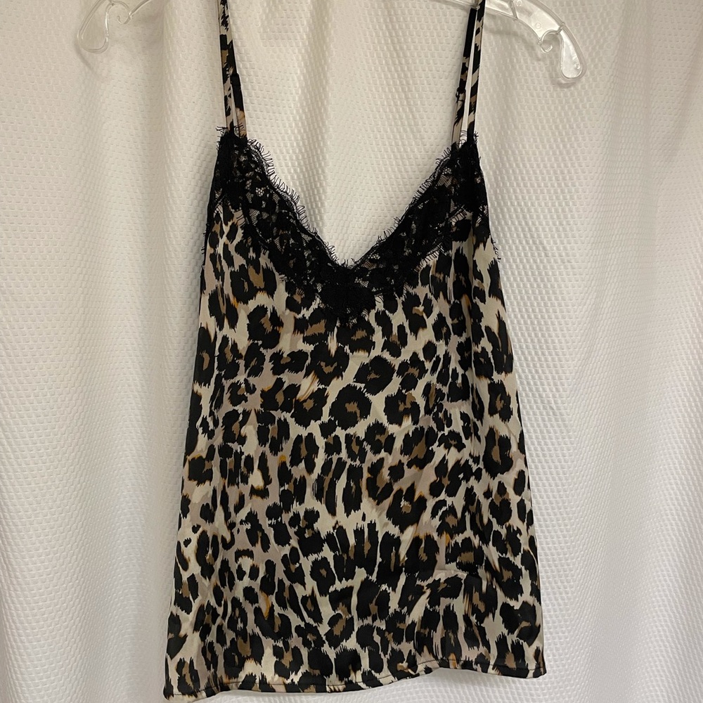 BP leopard lace camisol